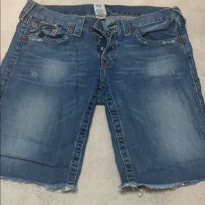 Women’s true religion Bermuda shorts